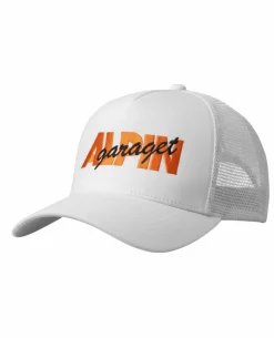 Alpingaraget Magnus Logo Trucker Hat - Vit
