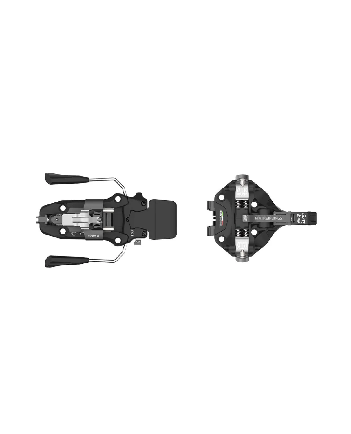 ATK V-Crest 10 BR - Black Titanium