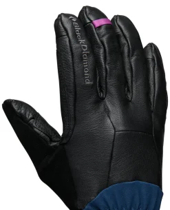 Black Diamond Tour Pro Gloves - Black-Indigo