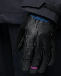 Black Diamond Tour Pro Gloves - Black-Indigo