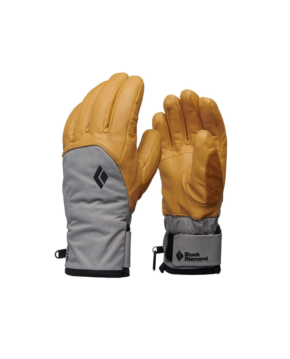Black Diamond Women Legend Gloves - Beeswax-Steel Gray