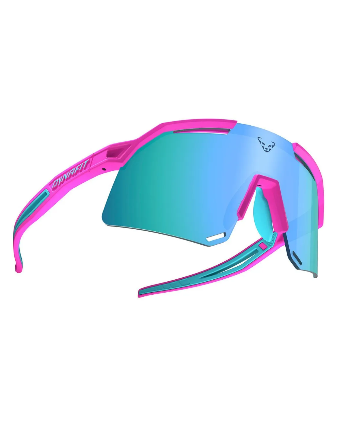 Dynafit Ultra Evo Sunglasses - Pink Glo / Blue Cat 3