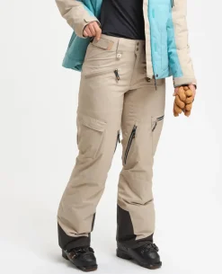 Elevenate Womens Lavancher Cargo Pants - Ginger Beige