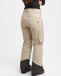 Elevenate Womens Lavancher Cargo Pants - Ginger Beige