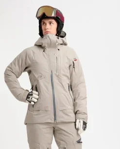Elevenate Womens Lavancher Jacket - Ginger Beige