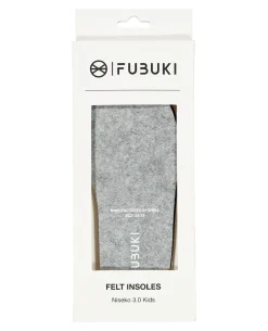 FUBUKI Niseko 3.0 Kids Felt Insole - White