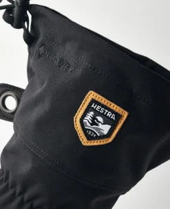 Hestra Army Leather Gore-Tex 5 Finger - Black/Black