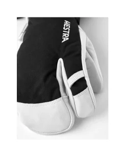 Hestra Army Leather Heli Ski 3 Finger - Black