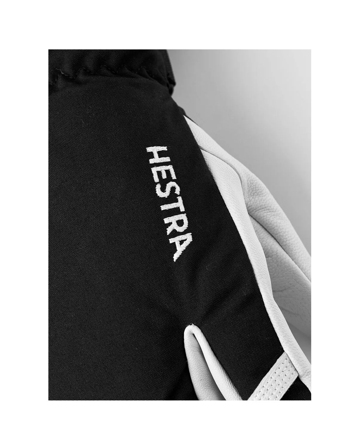Hestra Army Leather Heli Ski 3 Finger - Black