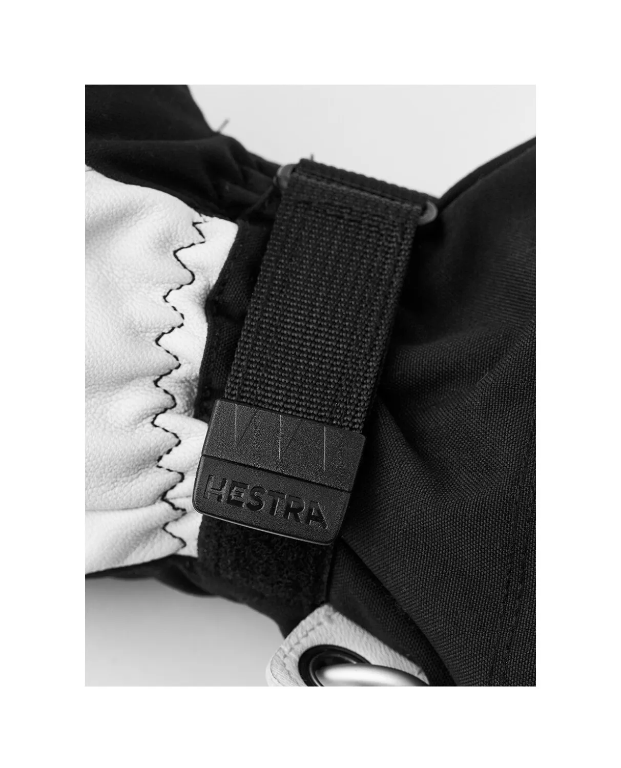 Hestra Army Leather Heli Ski 5 Finger - Black