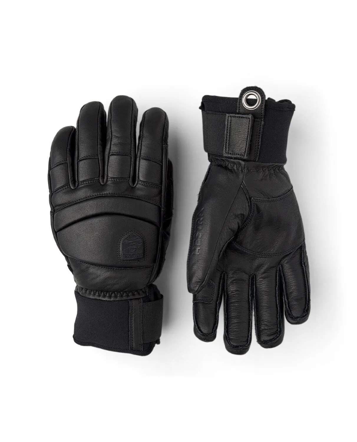 HESTRA Fall Line 5 Finger - Black/Black
