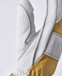 HESTRA Fält Guide Glove 5 Finger - Natural Yellow/Offwhite