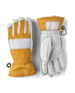 HESTRA Fält Guide Glove 5 Finger - Natural Yellow/Offwhite