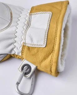 HESTRA Fält Guide Glove 5 Finger - Natural Yellow/Offwhite
