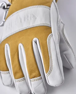 HESTRA Fält Guide Glove 5 Finger - Natural Yellow/Offwhite