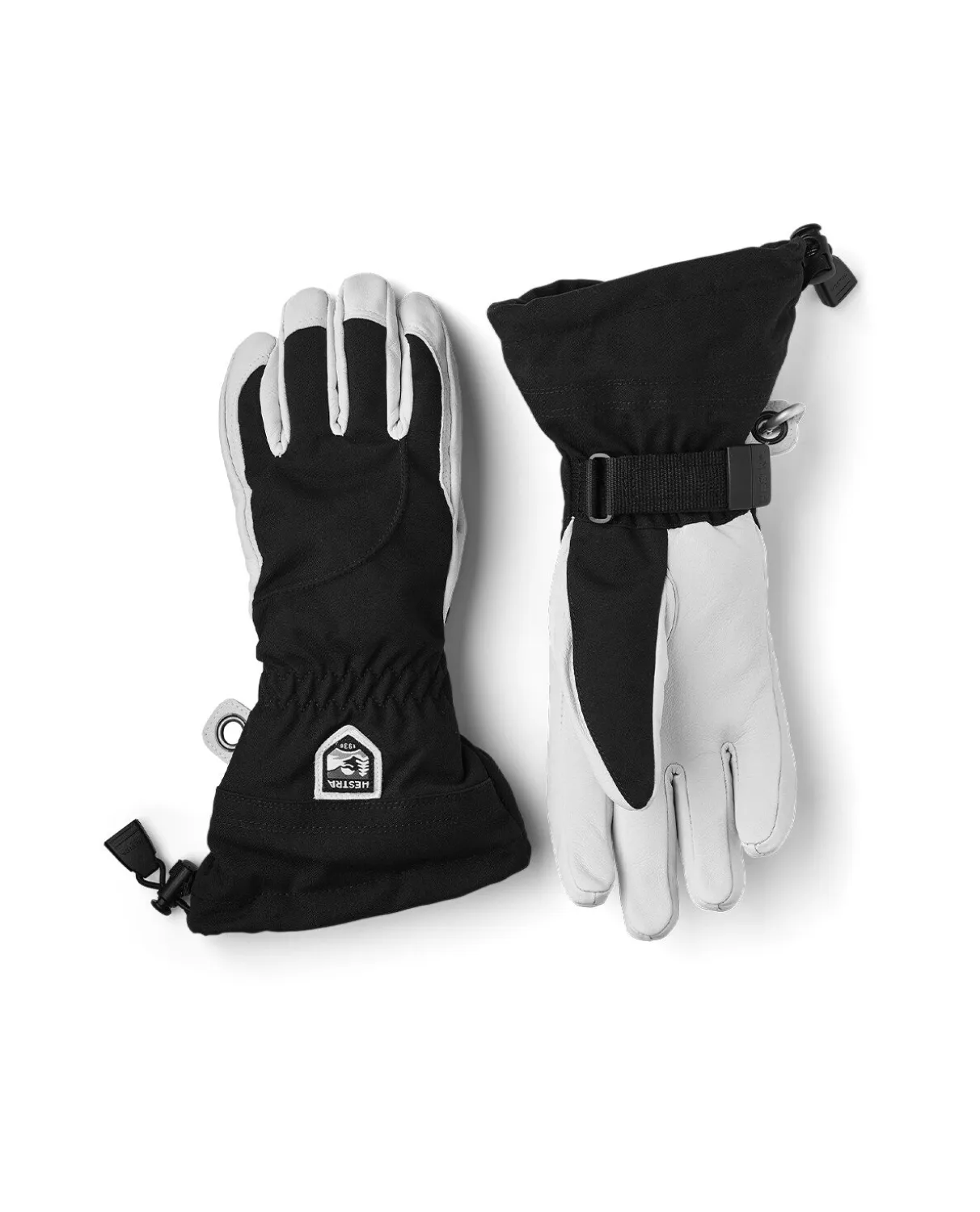 Hestra Heli Ski Female 5 Finger - Black