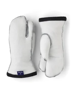 Hestra Heli Ski Liner 3 Finger - Offwhite