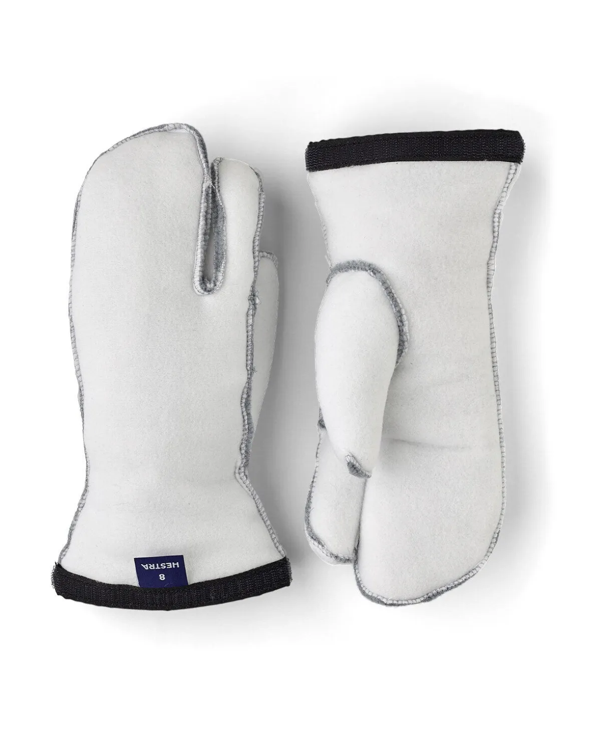 Hestra Heli Ski Liner 3 Finger - Offwhite