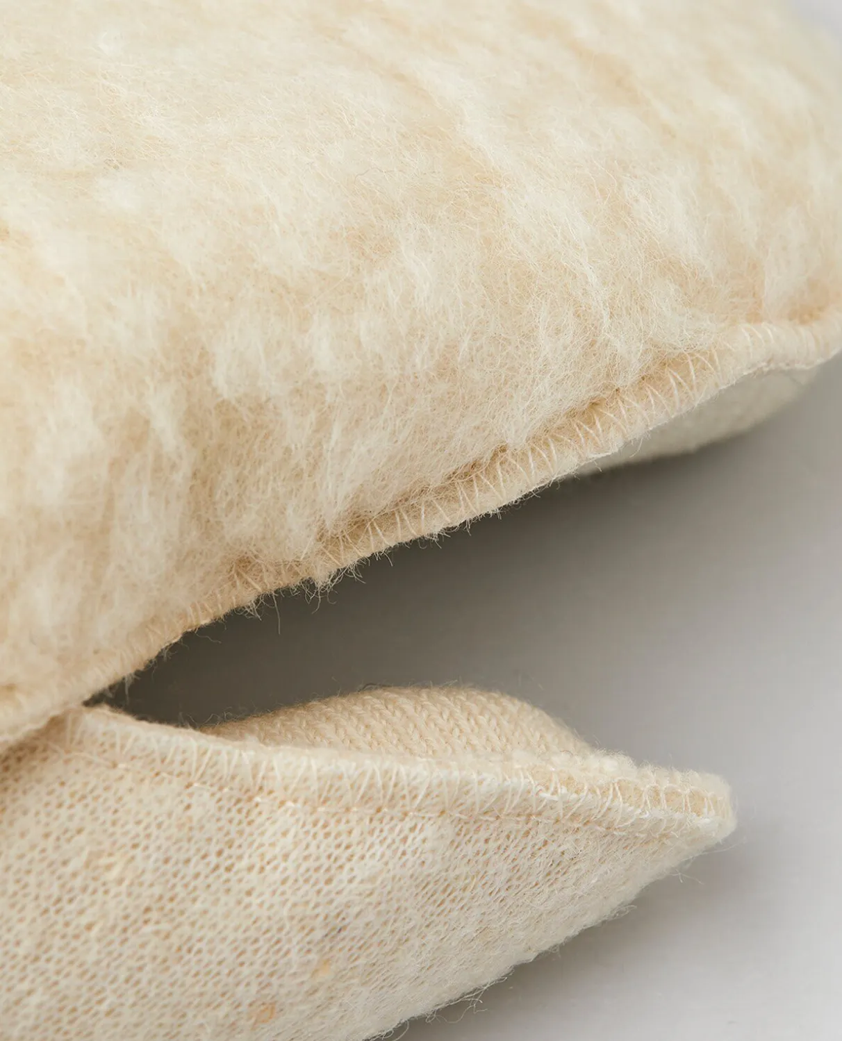 HESTRA Heli Ski Wool Liner Mitt - Offwhite