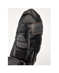 Hestra Junior Impact Racing Mitt - Black Flame Red