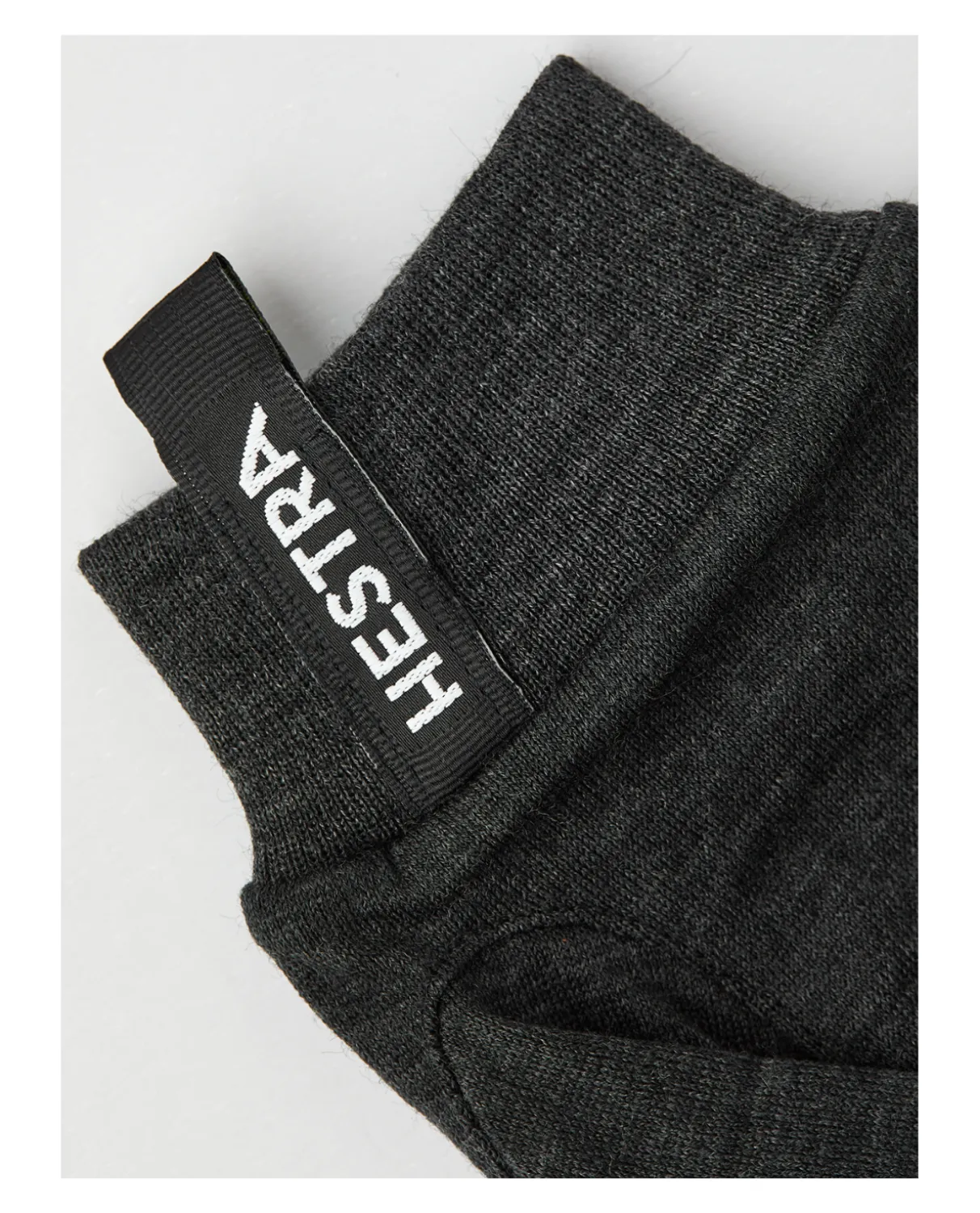 Hestra Merino Wool Liner Active 5 Finger - Charcoal