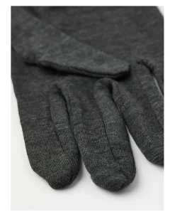 Hestra Merino Wool Liner Active 5 Finger - Charcoal