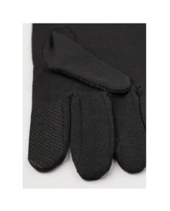 Hestra Merino Wool Liner Long 5 Finger - Black