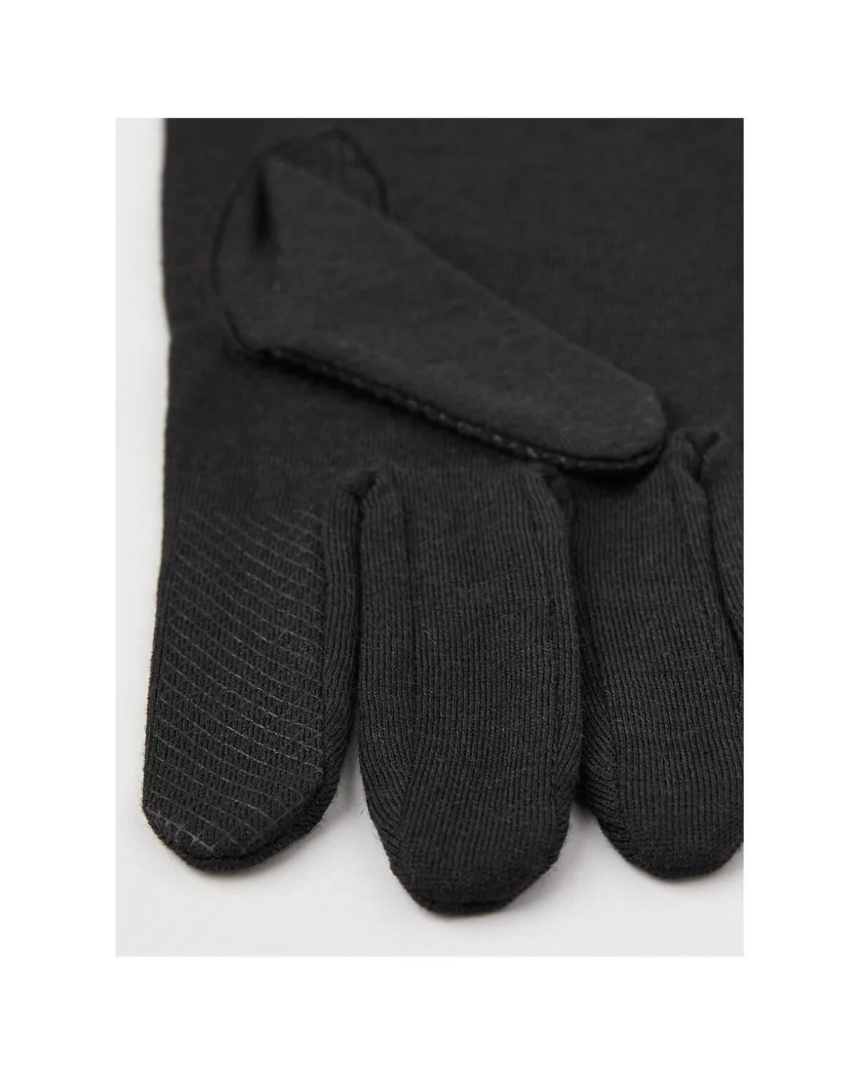 Hestra Merino Wool Liner Long 5 Finger - Black