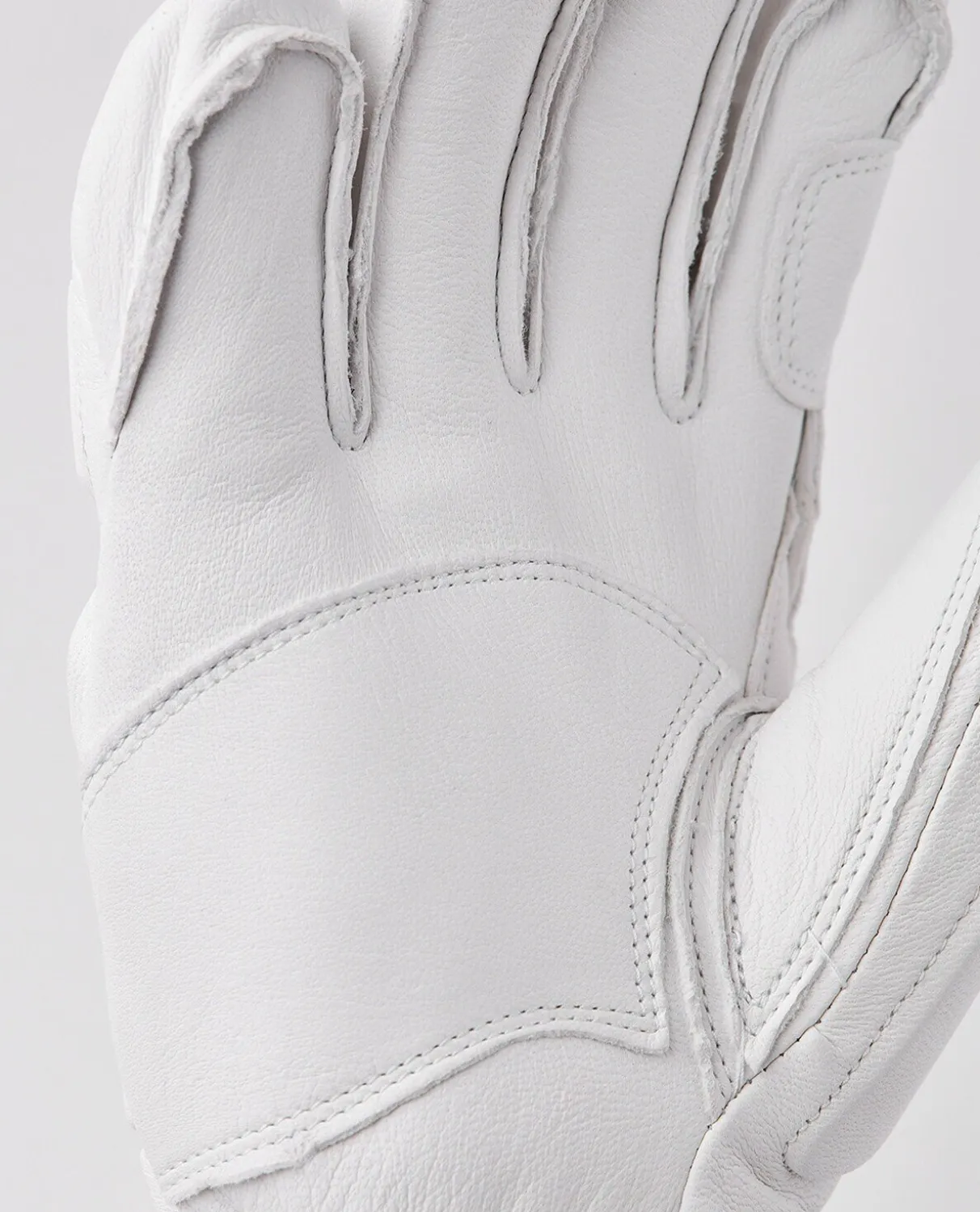Hestra RSL Comp Vertical Cut d3O Impact 5 Finger - White Yellow