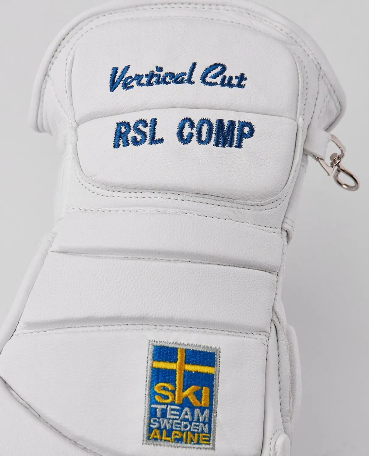 Hestra RSL Comp Vertical Cut d3O Impact 5 Finger - White Yellow