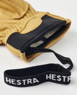 HESTRA Wakayama 5 Finger - Flame Red/Tan