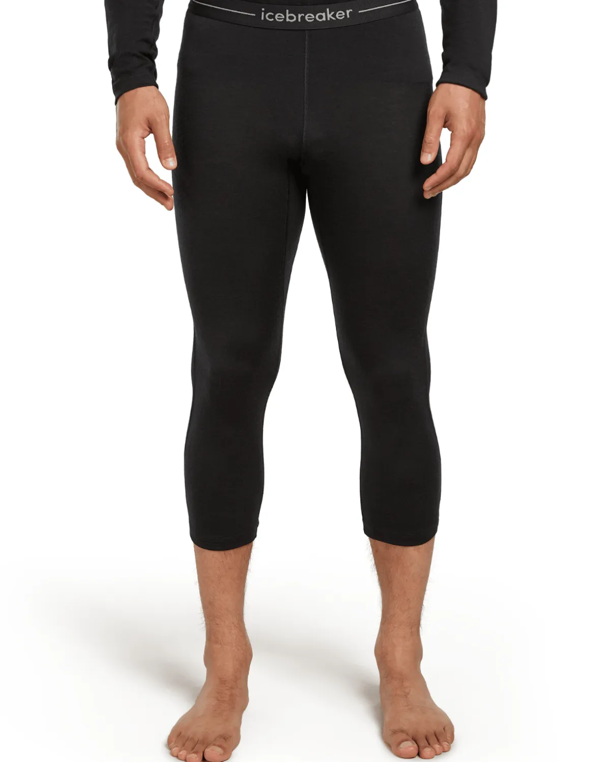 Icebreaker Men Merino 200 Oasis Legless - Black