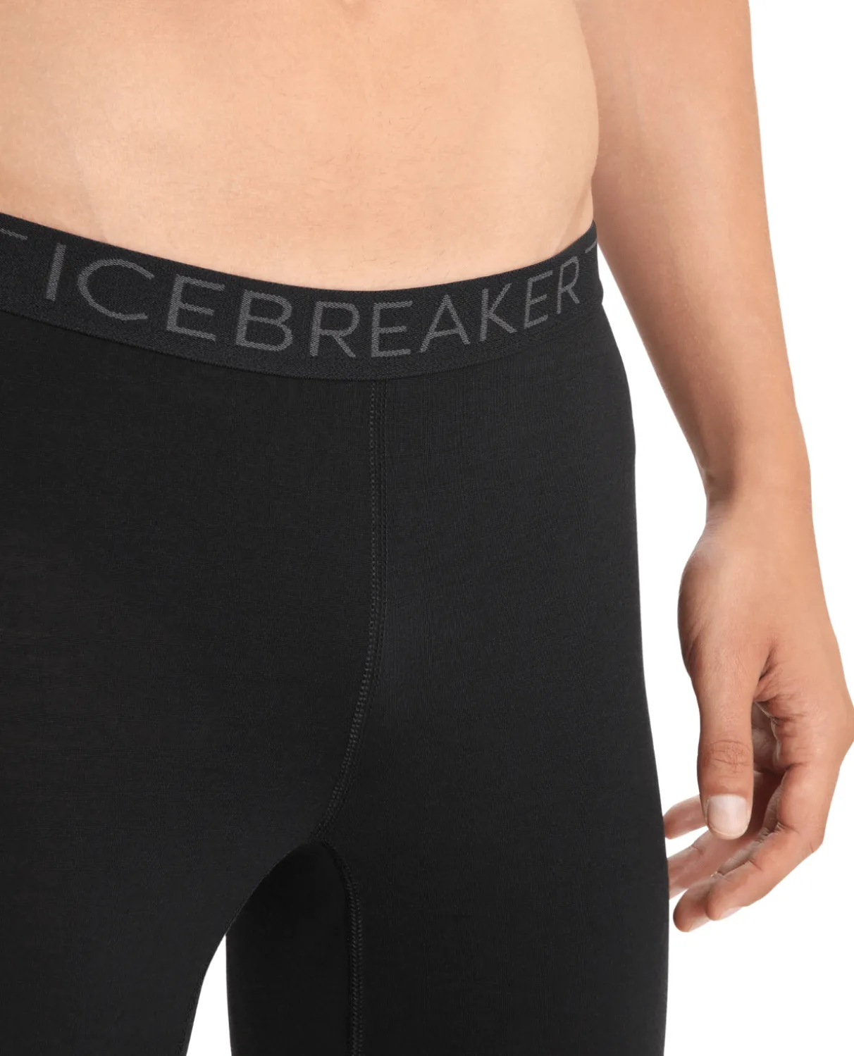 Icebreaker Men Merino 200 Oasis Legless - Black