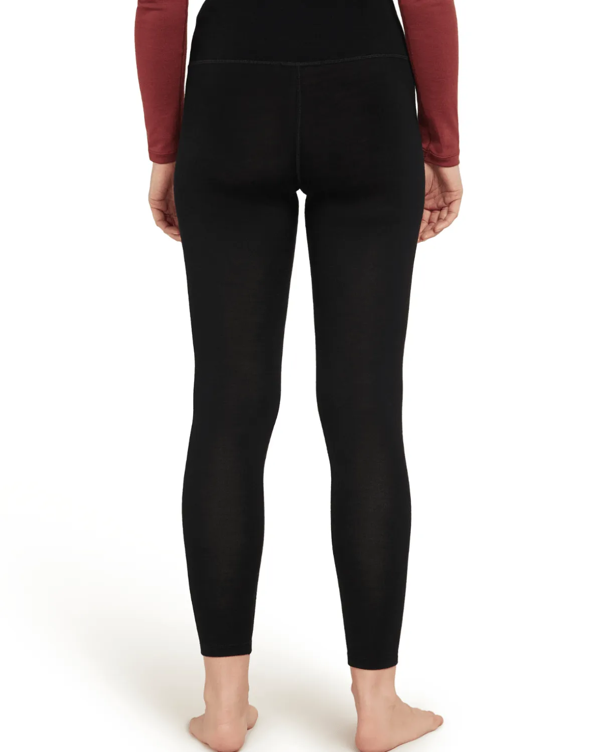 Icebreaker Women Merino 260 Tech High Rise Leggings - Black