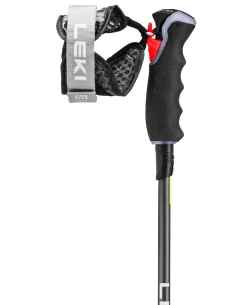 Leki Carbon 12 3D - Black / Dark Anthracite / Neon Yellow