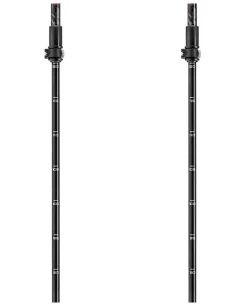Leki Drifter Vario S - Black / Dark Anthracite / Neon Orange
