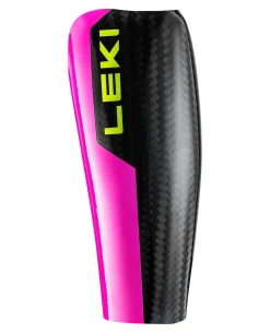 Leki Forearm Protector Carbon Flex 3.0 Small - Carbon Structure / Neon Pink