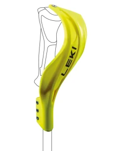 Leki Gate Guard Closed Worldcup Compact - Neon Yellow