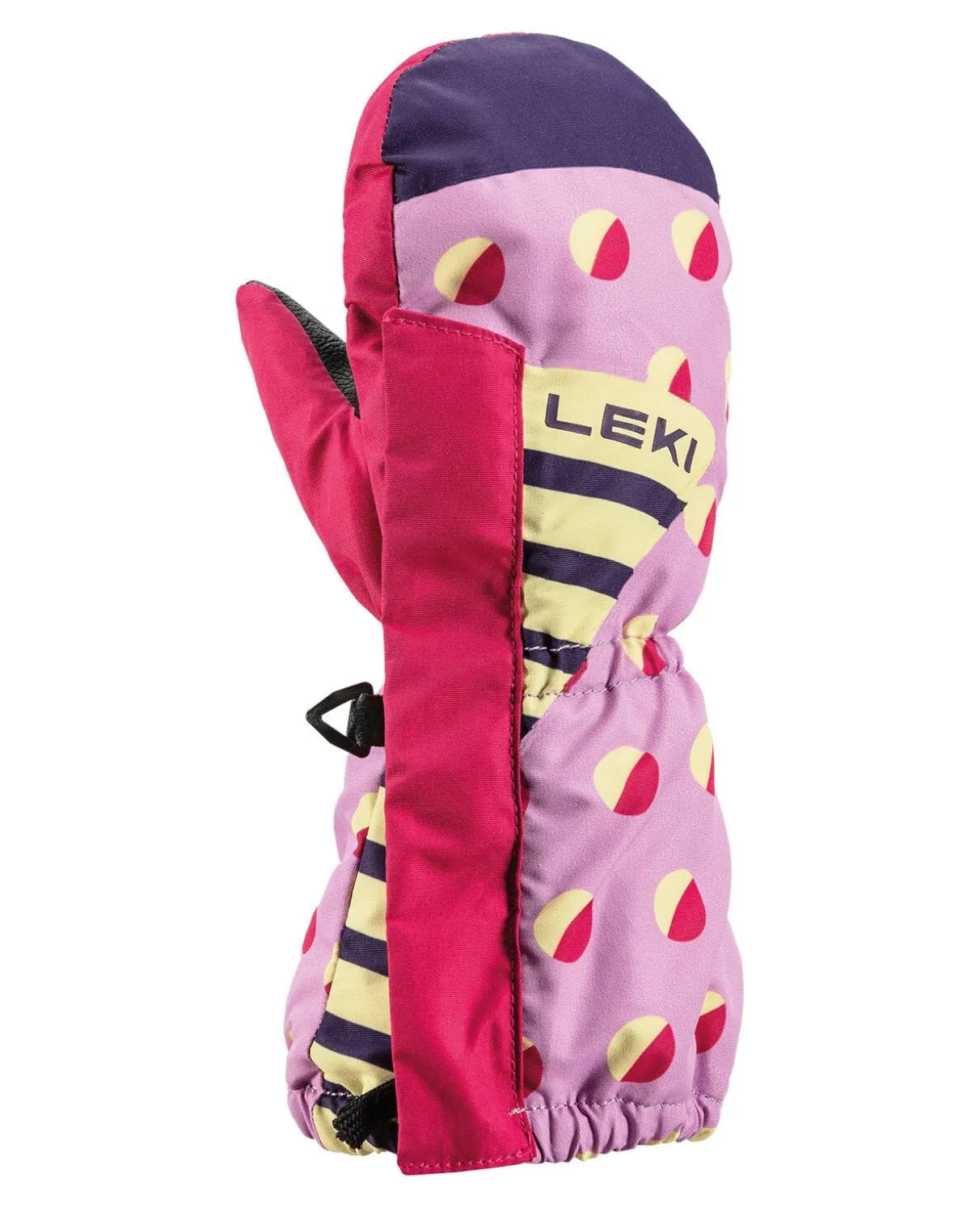 Leki Little Paw Mitt Long - Orchid / Berry