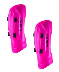 Leki Shin Guard Worldcup Pro Junior - Neon Pink