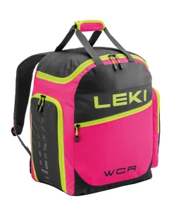 Leki Skiboot Bag WCR / 60L - Neon Pink / Black / Neon Yellow