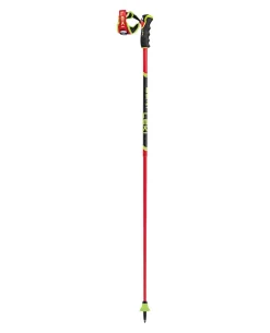 Leki Venom GS 3D - Bright Red / Black / Neon Yellow