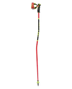 Leki WCR GS Carbon 3D - Bright Red / Black / Neon Yellow