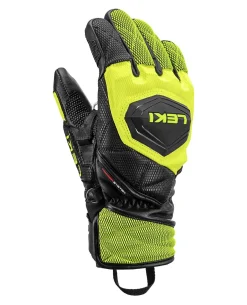 Leki WCR Venom 3D Junior - Black / Ice Lemon
