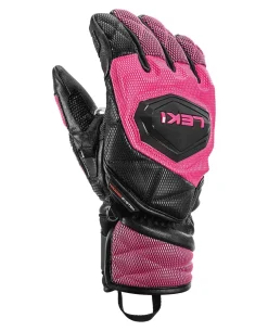 Leki WCR Venom 3D Junior - Black / Pink
