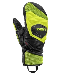 Leki WCR Venom 3D Junior Mitt - Black / Ice Lemon