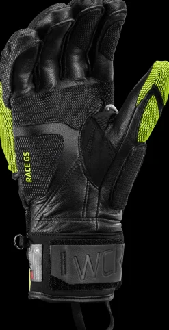 Leki WCR Venom GS 3D - Black / Ice Lemon