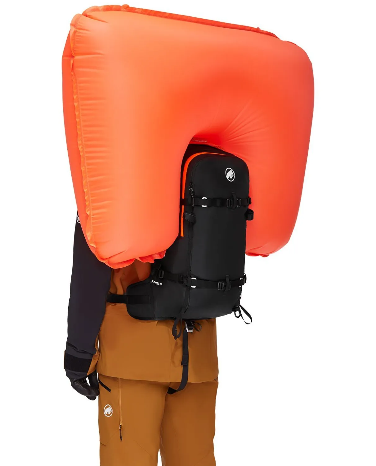 Mammut Free 22 Removable Airbag 3.0 - Black
