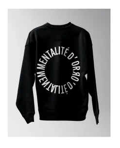 Mentalité d´Or Circle Crewneck - Black
