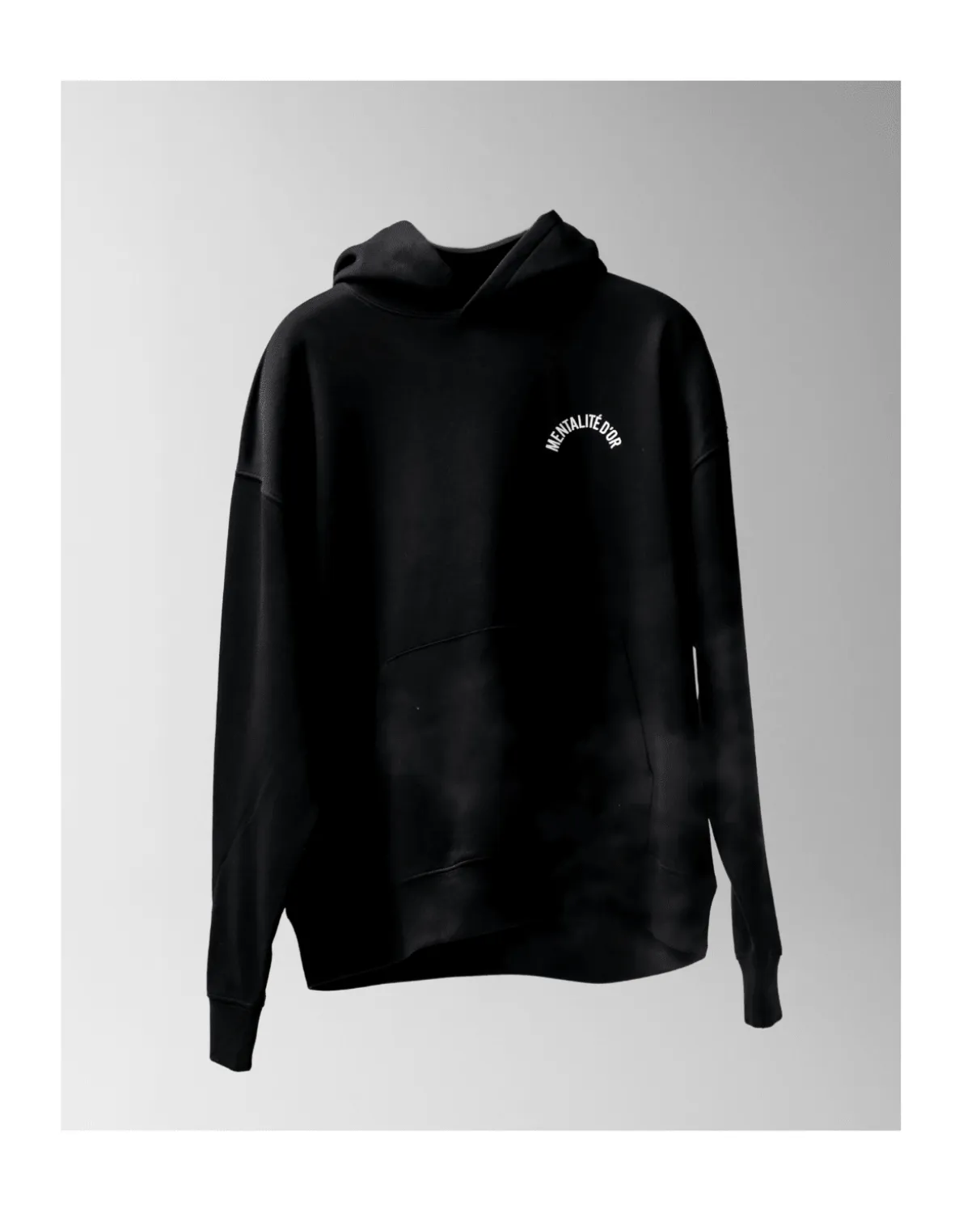 Mentalité d´Or Circle Hoodie - Black